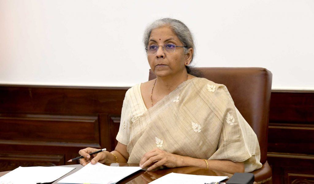 Finance Minister Nirmala Sitharaman