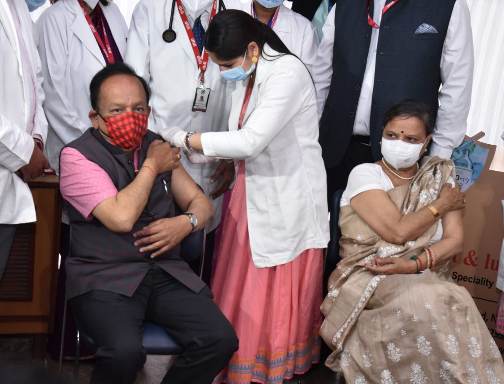 Health Minister Harsh Vardhan