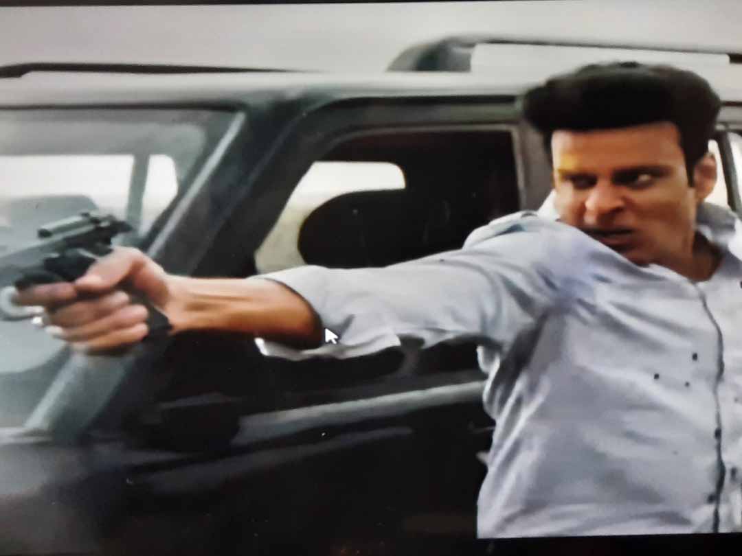 Manoj Bajpayee in the web series The Family Man